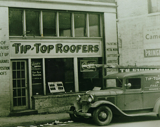 Tip Top Roofers First Location in Atlanta